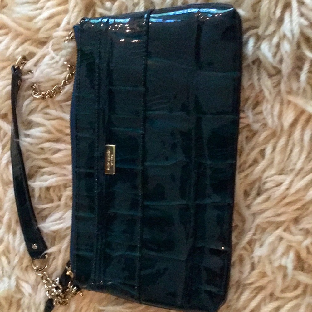 Kate Spade beautiful dark green purse.